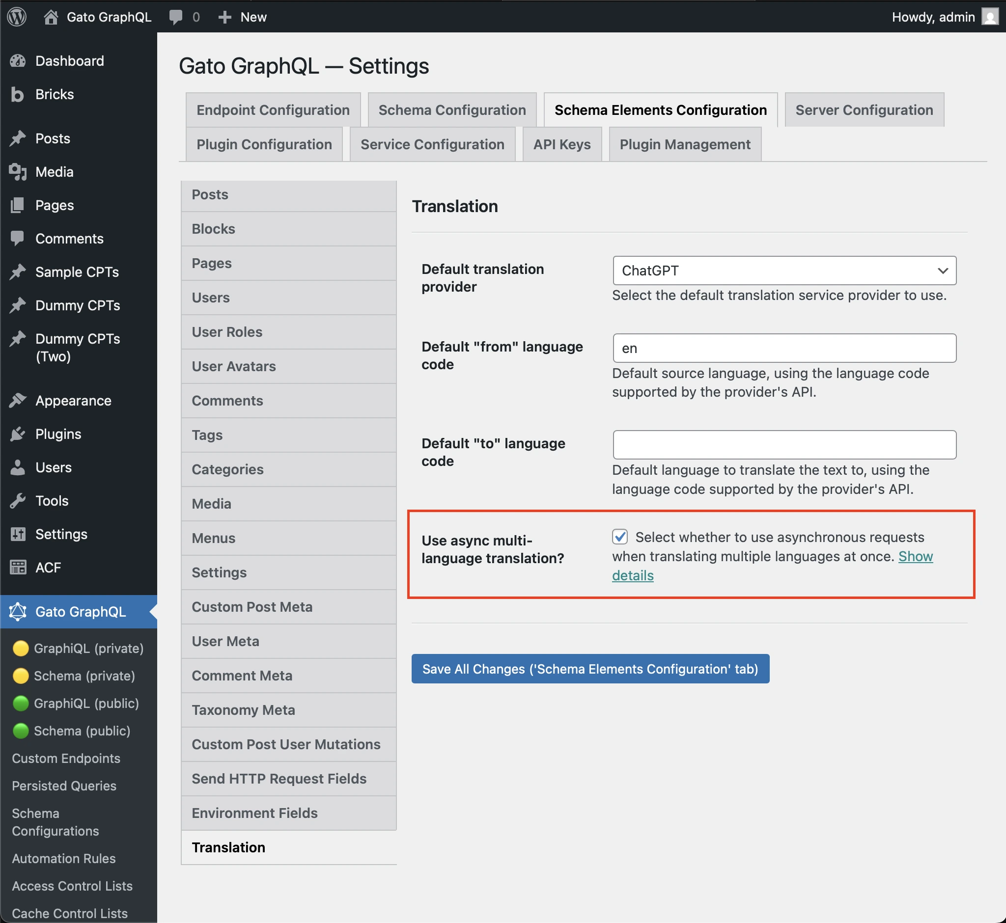 Utilisation du mode sync/async pour traduire plusieurs langues Ă la fois