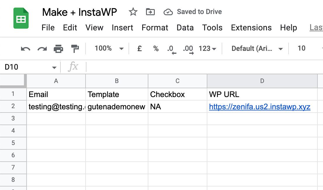 Make + InstaWP Make + InstaWP